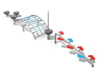 Cursă cu obstacole pentru loc de joacă - BGL-7027 imagine principala